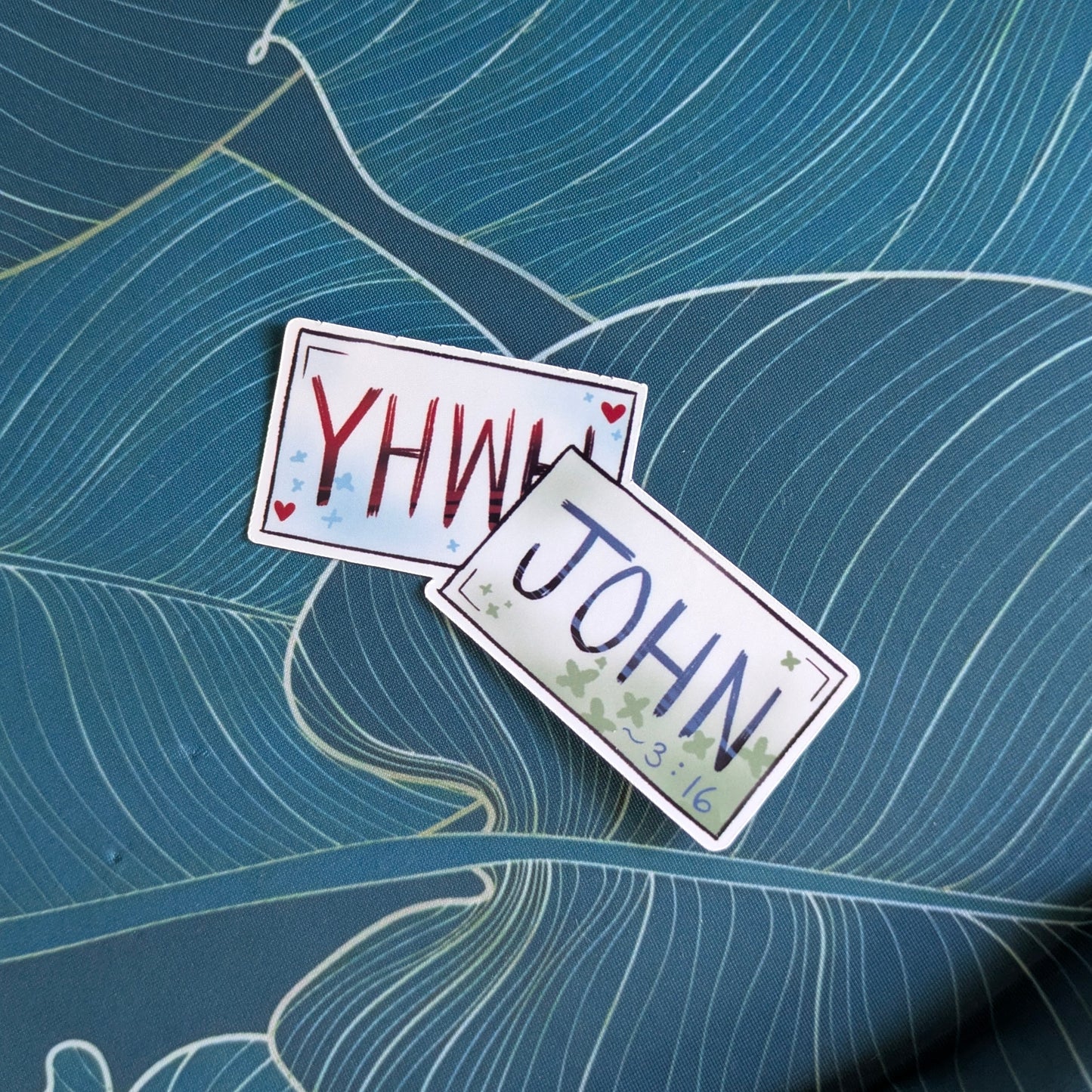 YHWH John 3:16 Sticker